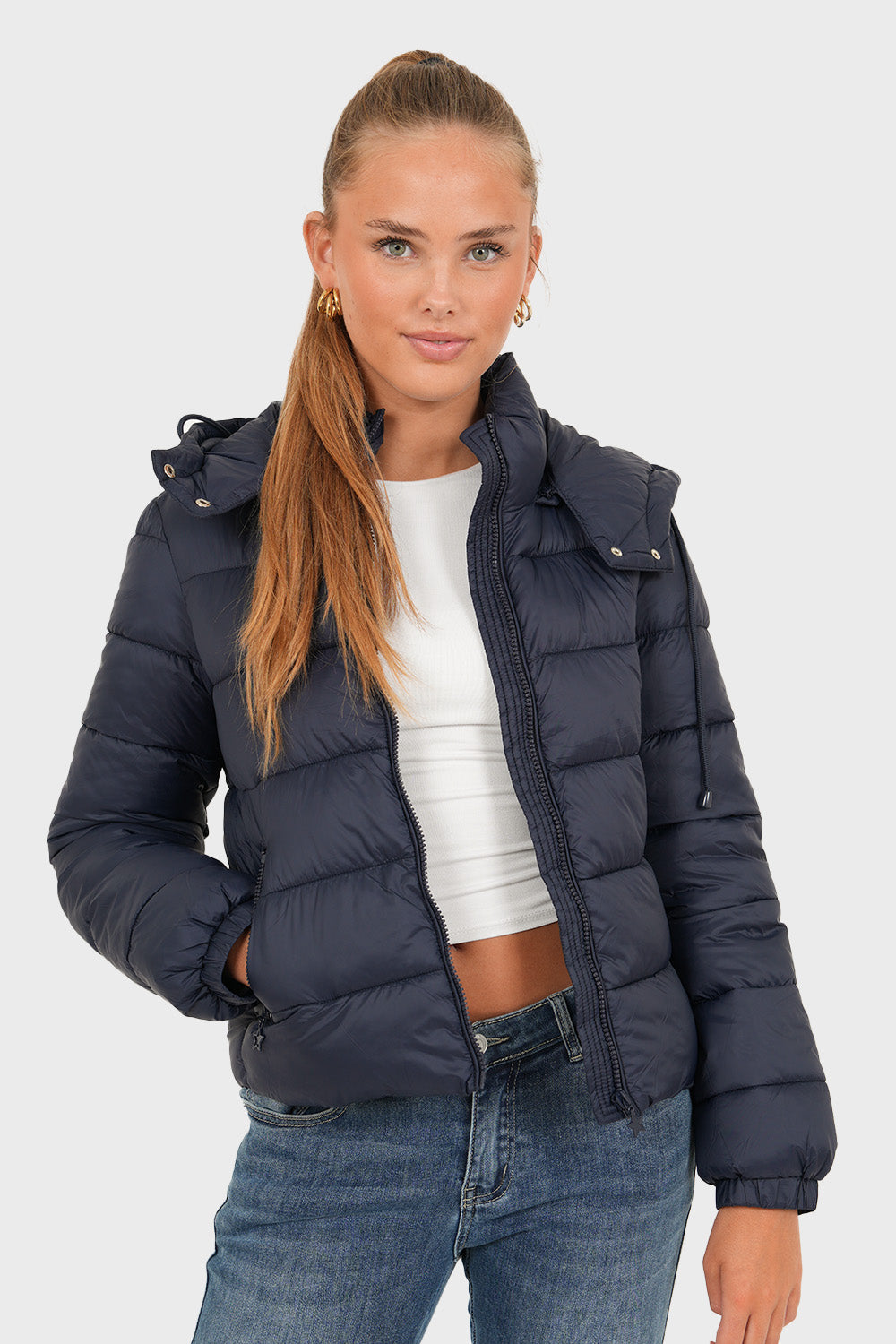 "Classic" puffer navy