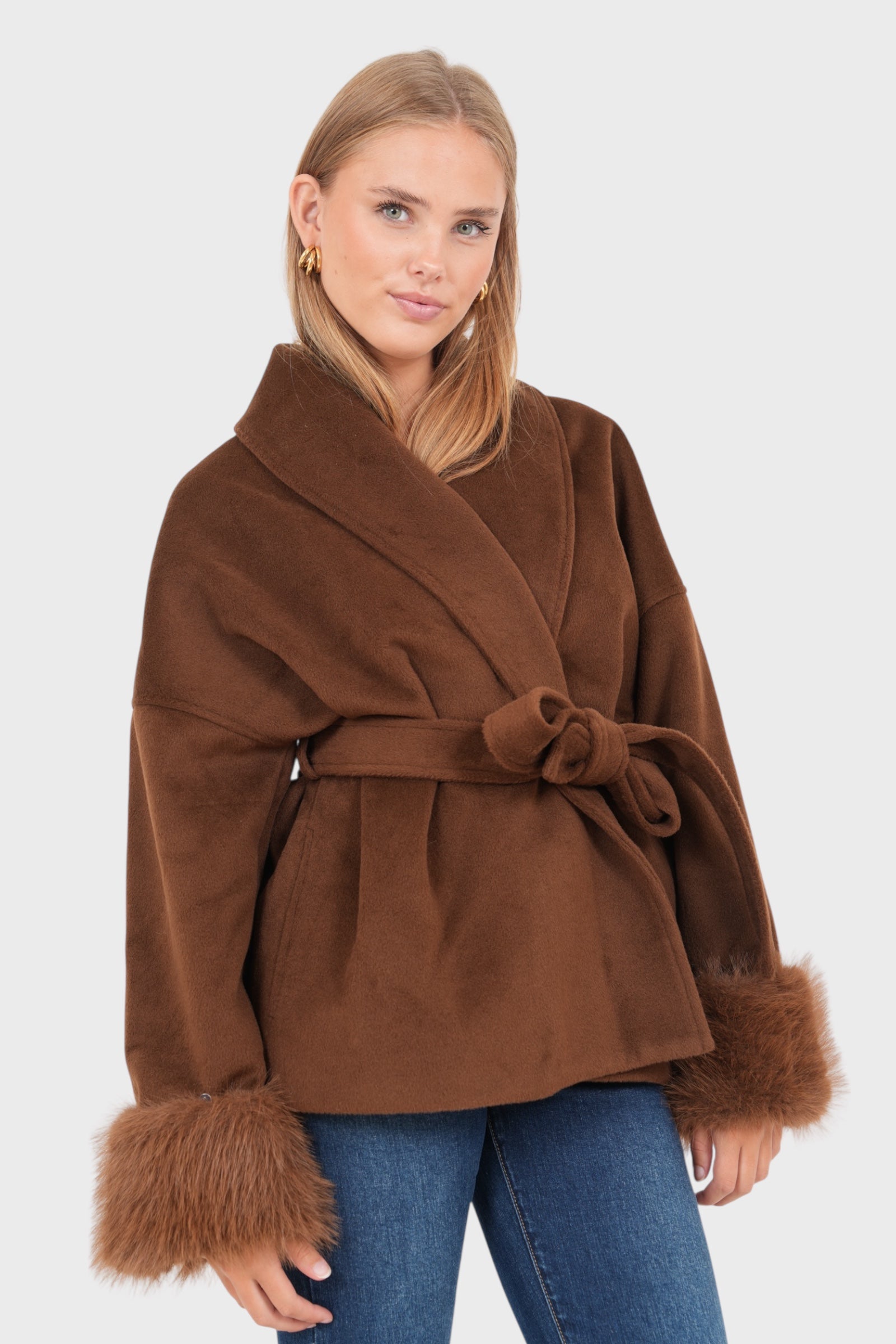 "Penny" jacket brown