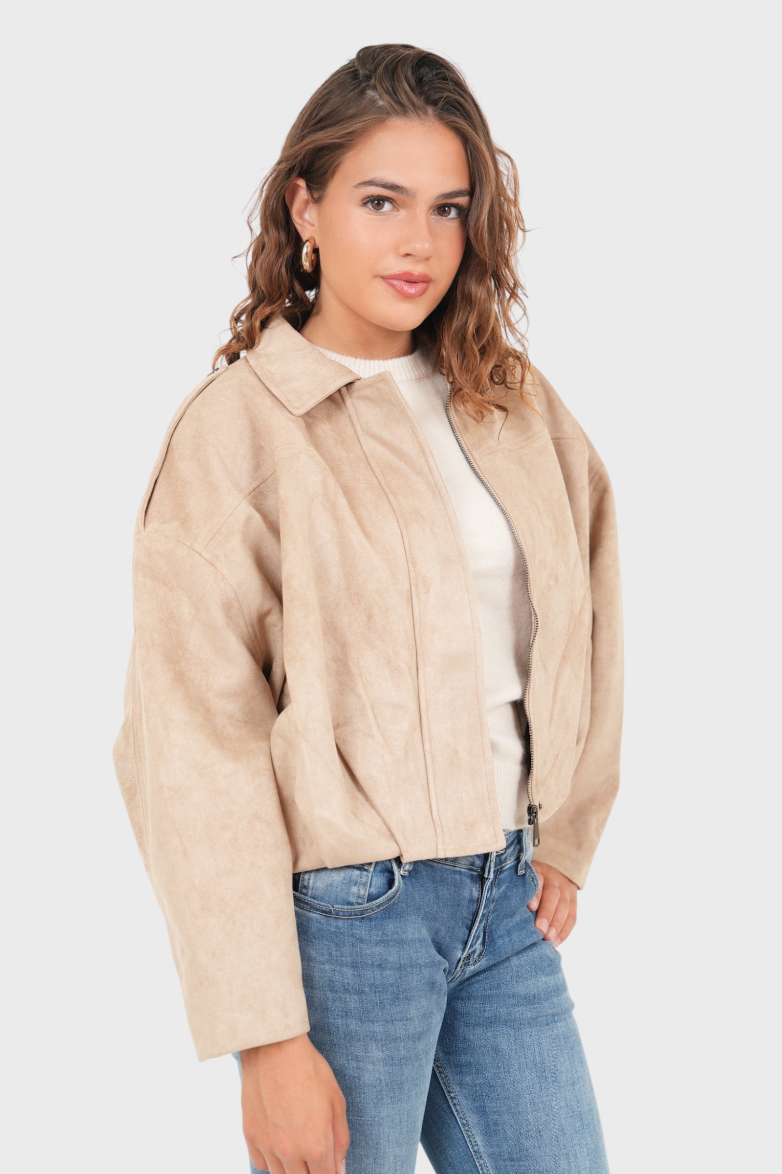 "Miami" jacket beige