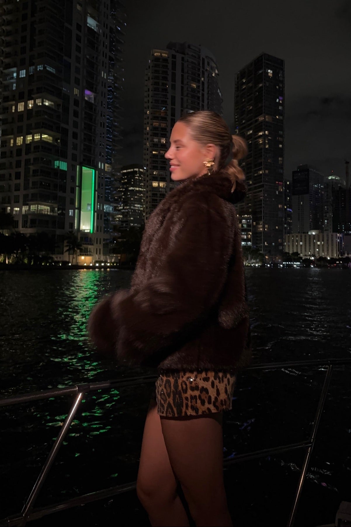 "Frankie" jacket brown