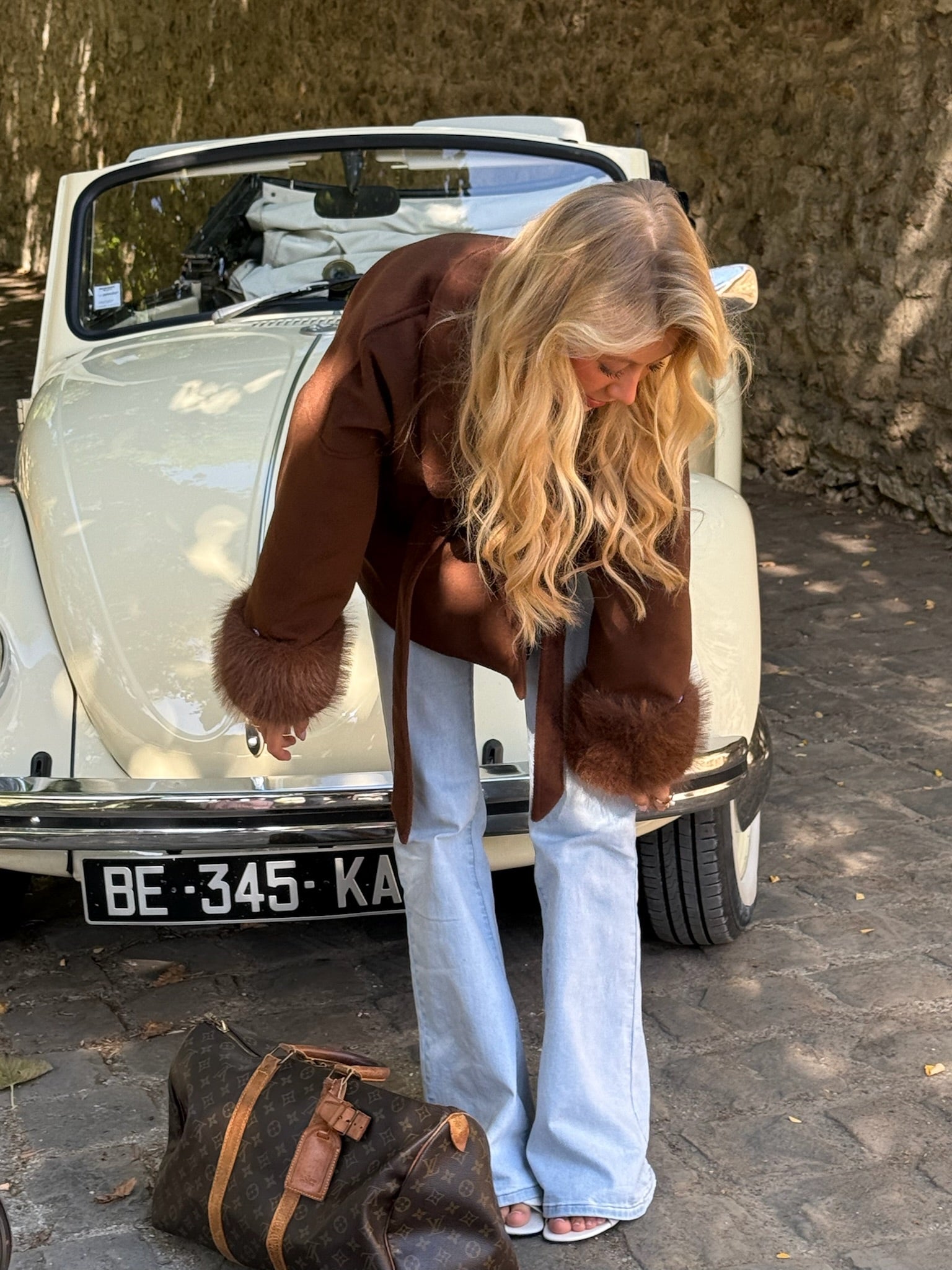 "Penny" jacket brown