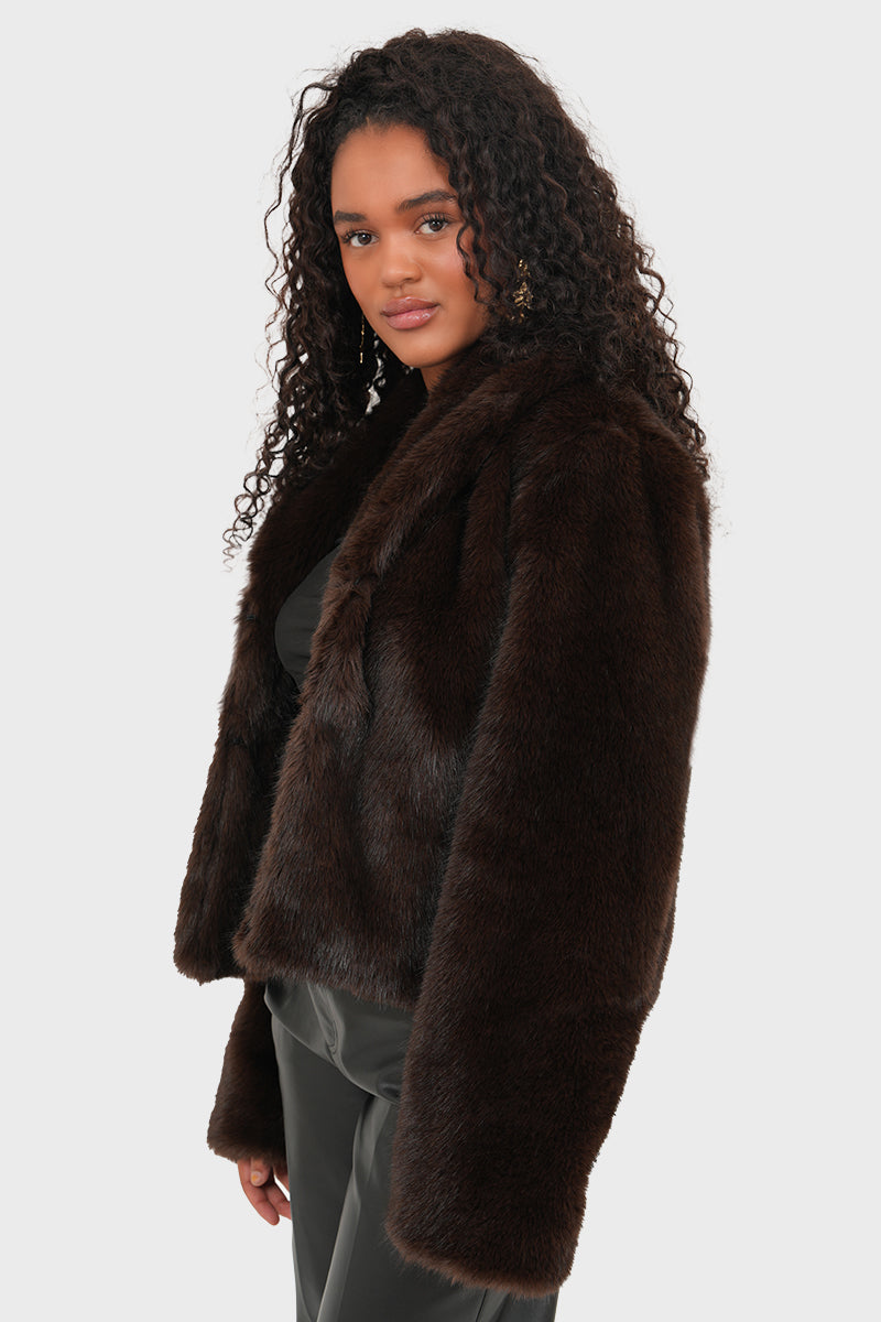 "Frankie" jacket brown