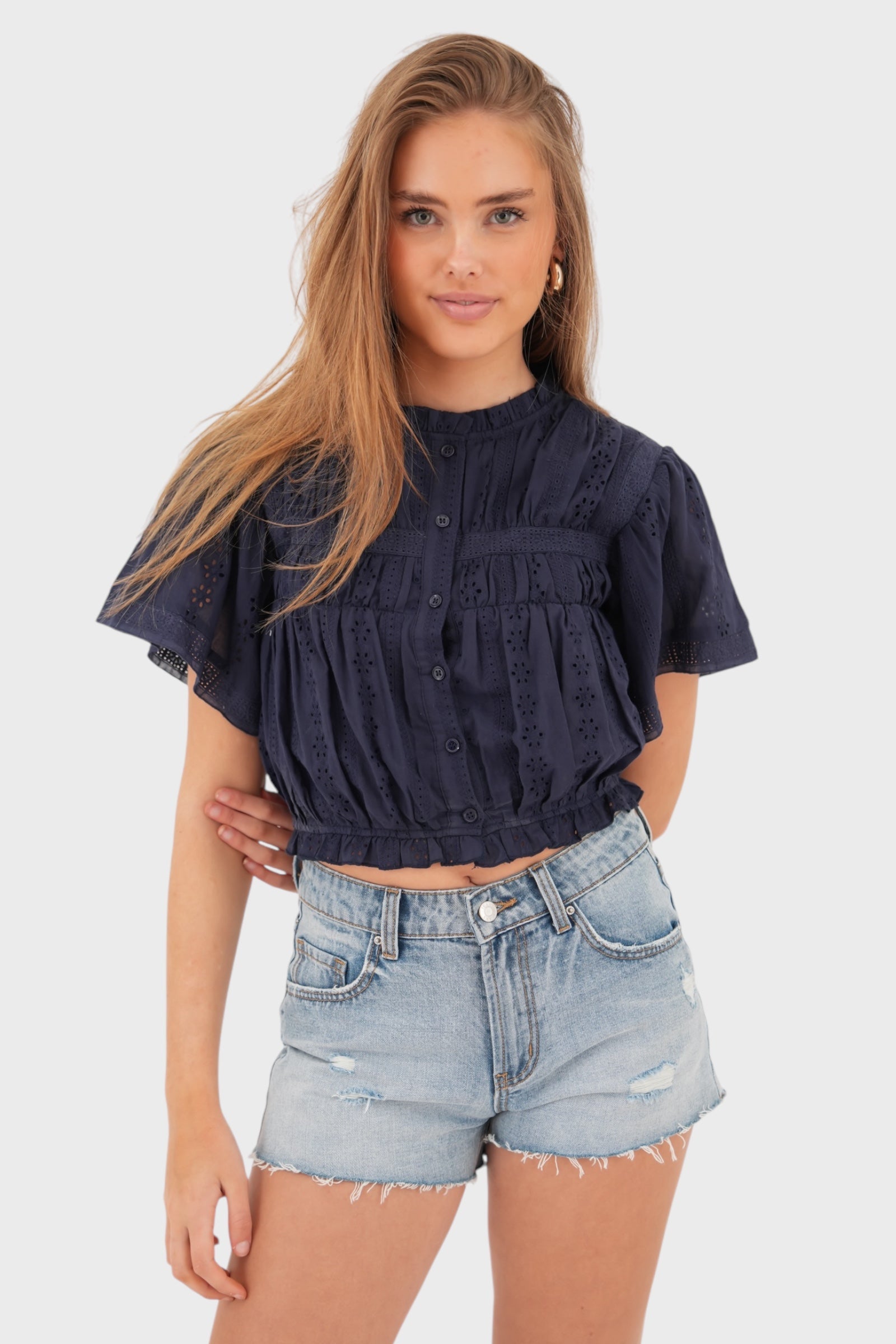 "Heaven" blouse navy