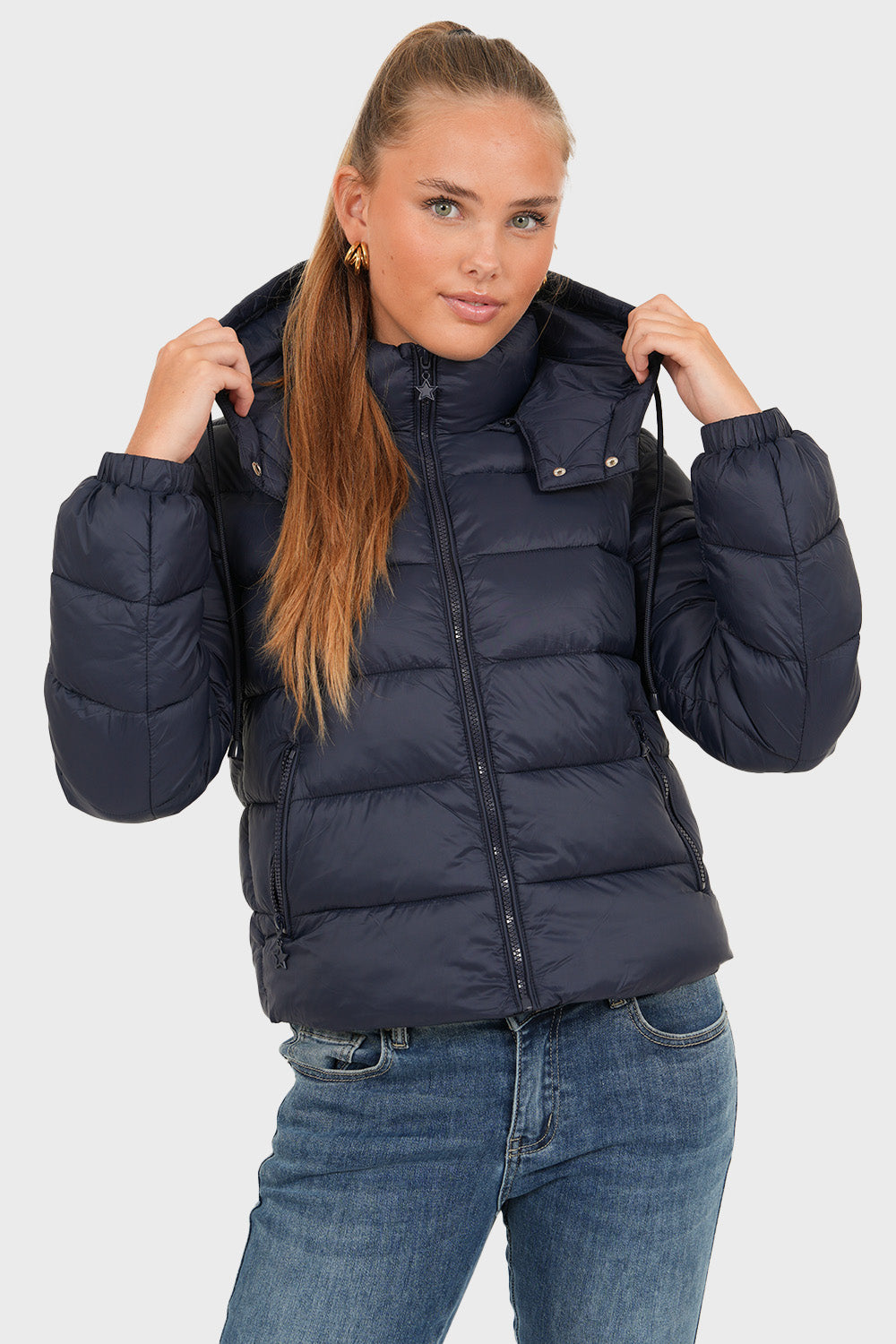 "Classic" puffer navy