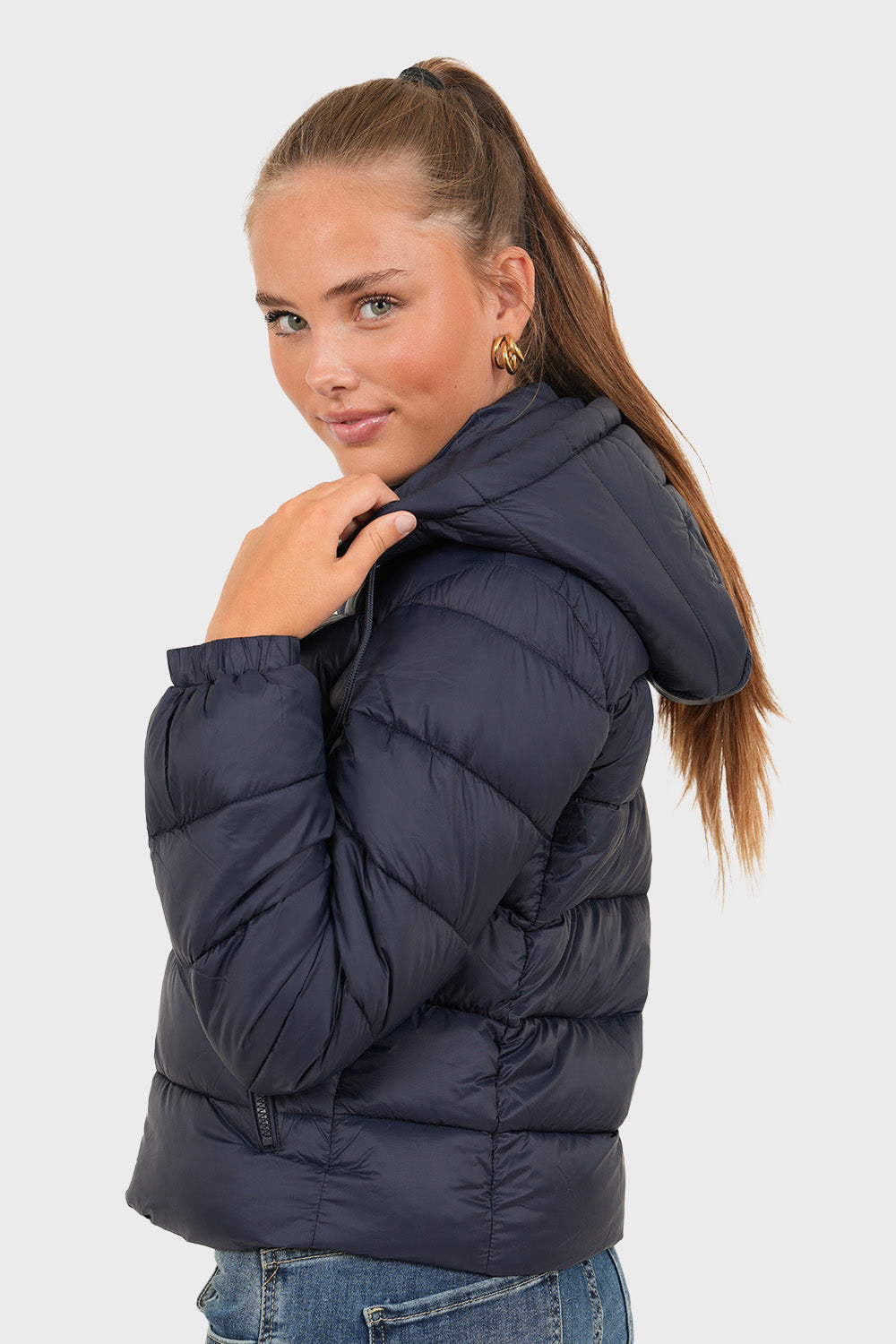 "Classic" puffer navy