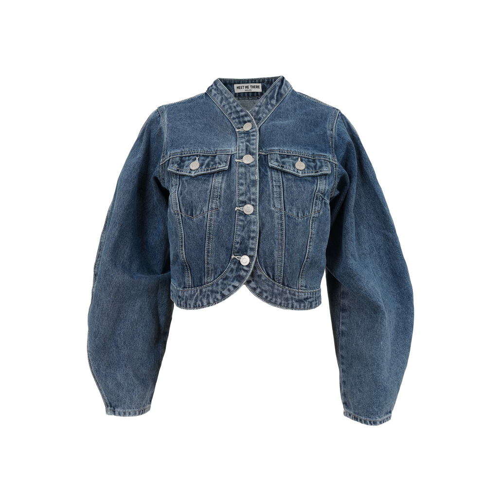 "Harper" denim jacket blue
