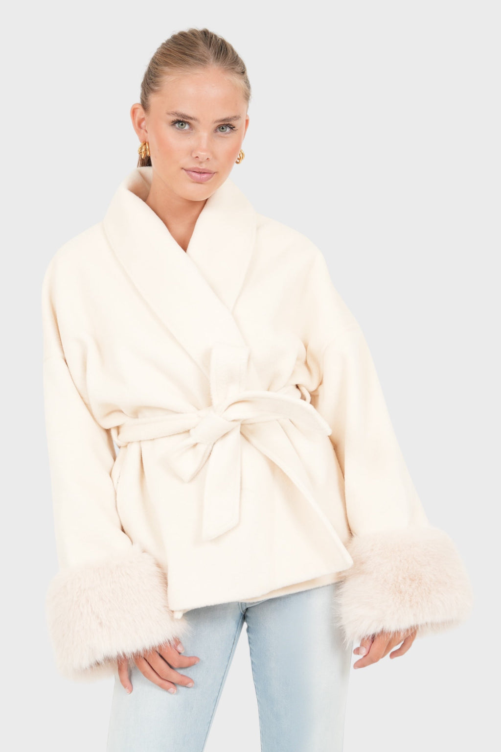 "Penny" jacket white