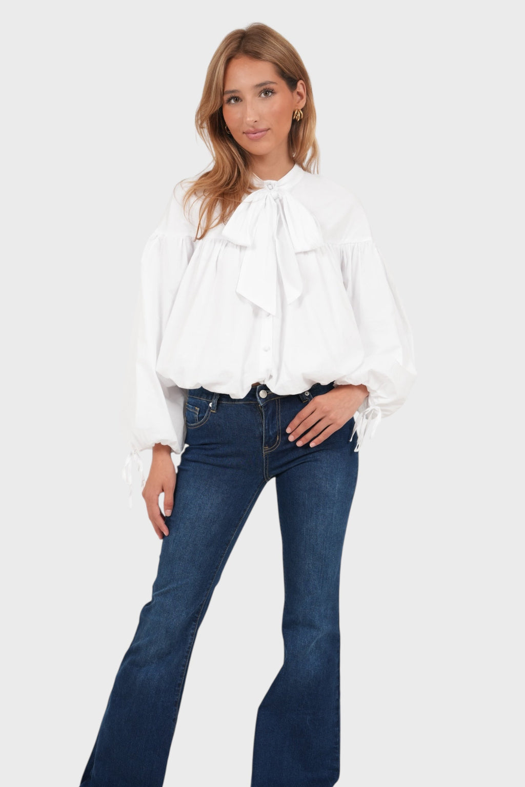 "Lace" jeans dark blue