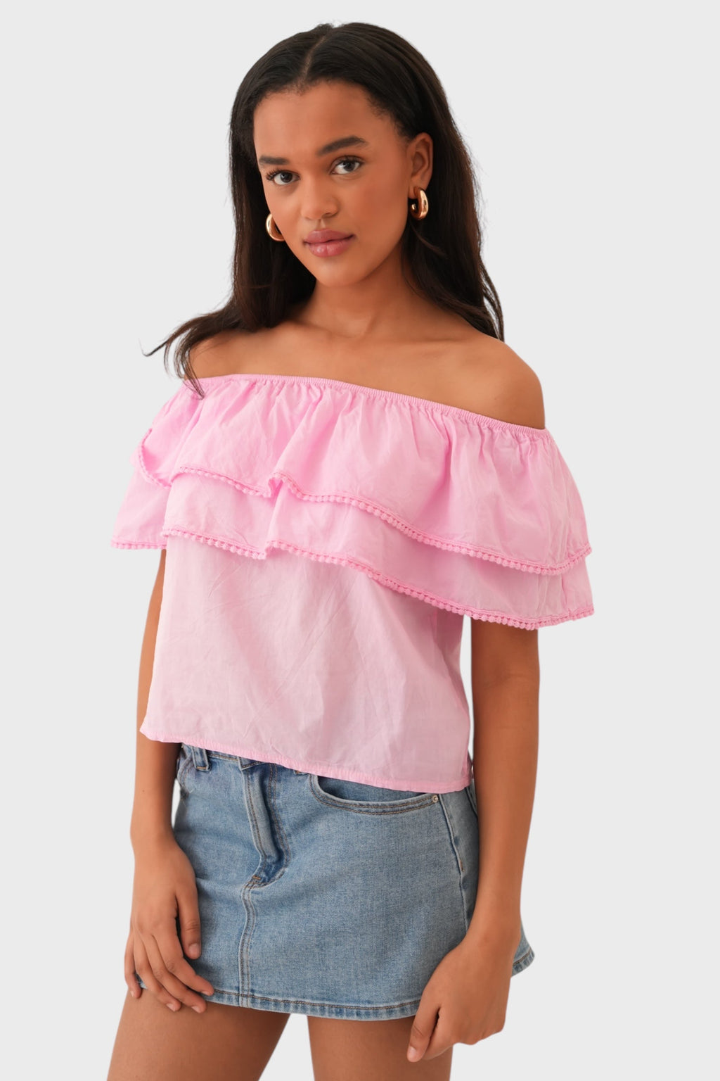 "Como" blouse pink