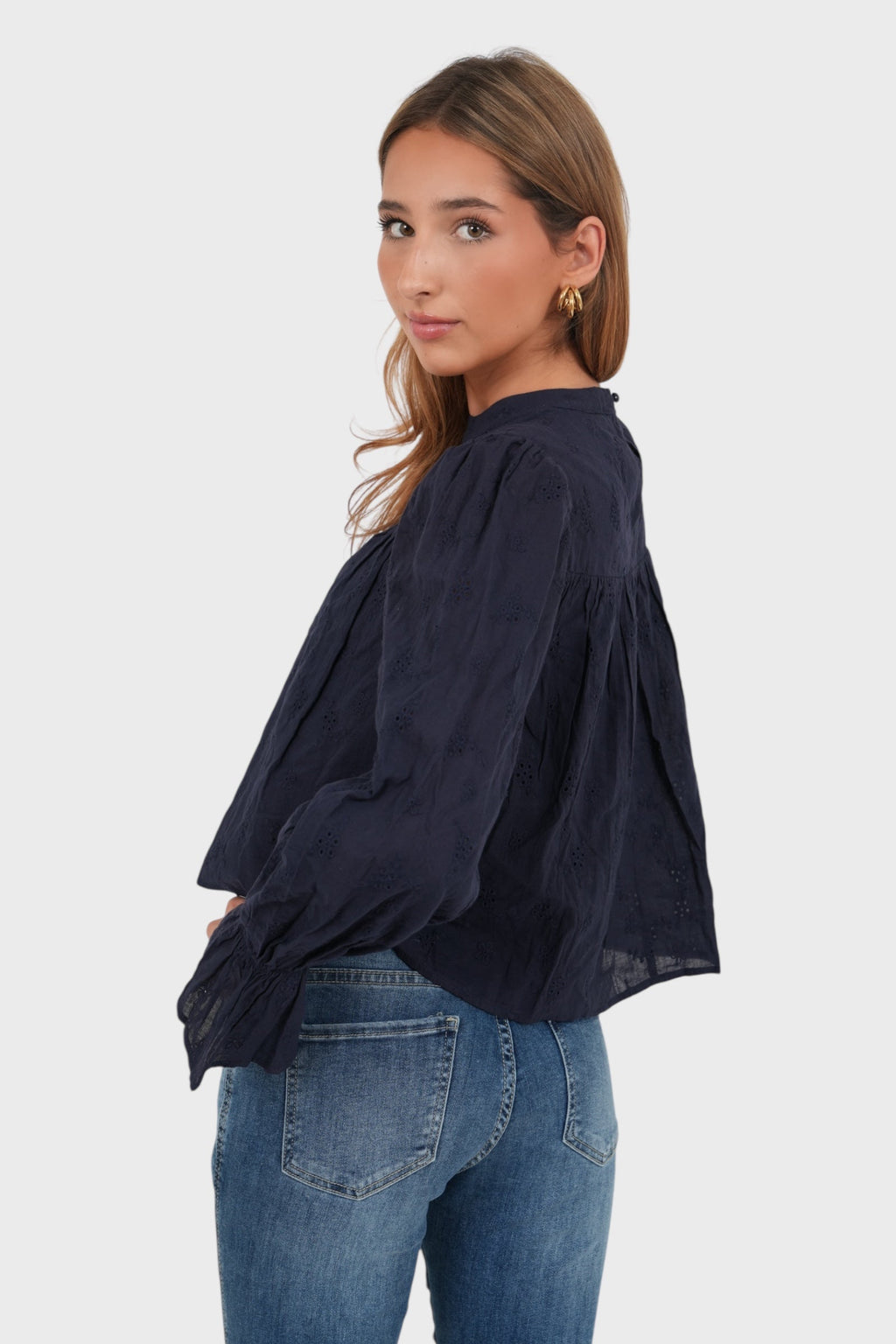 "Coco" blouse navy