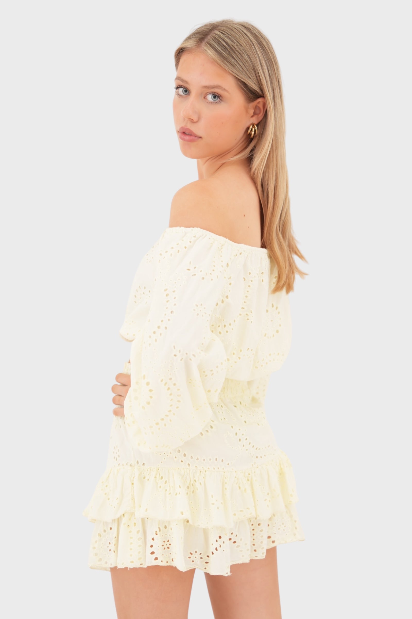 "Fleur" blouse yellow