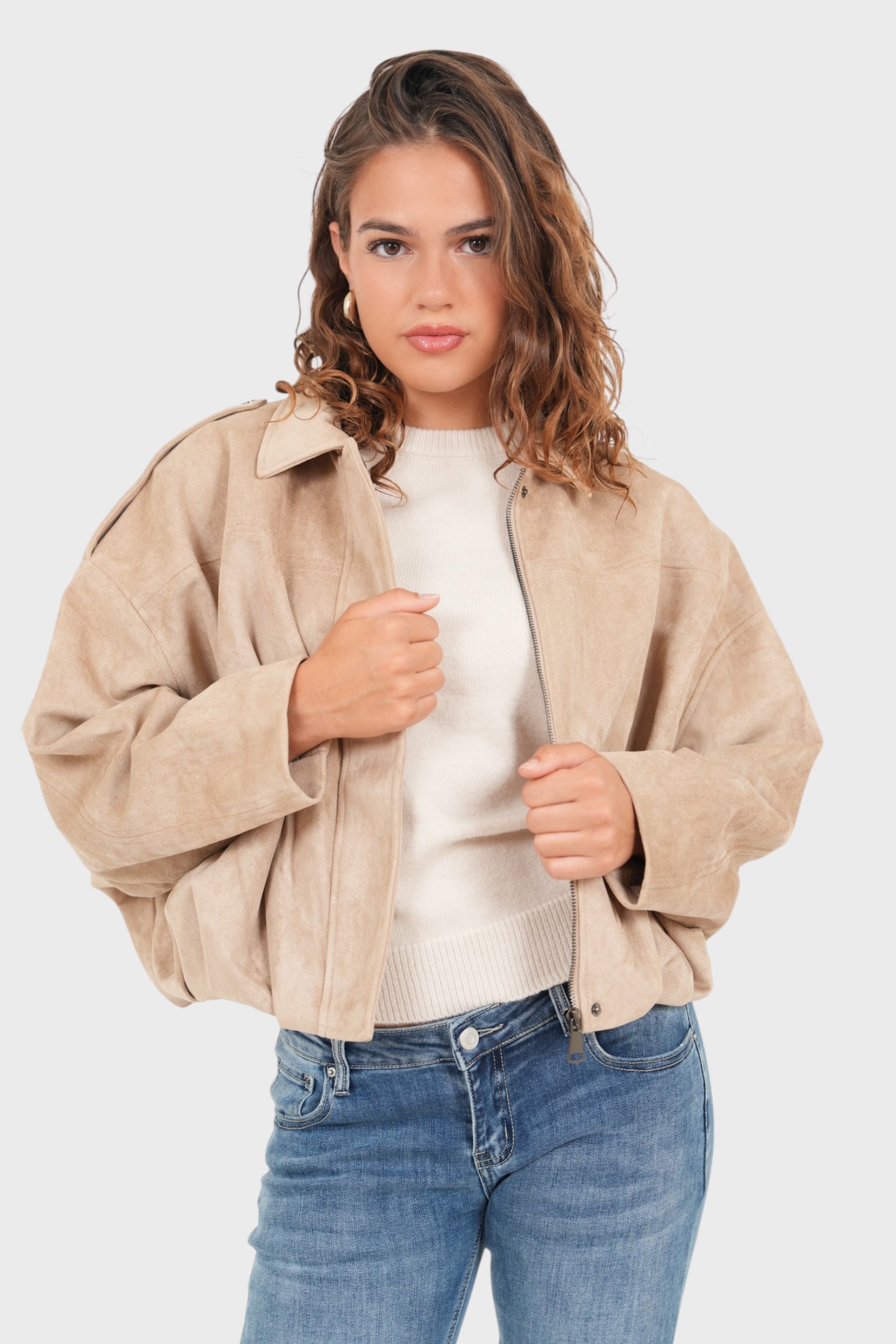 "Miami" jacket beige