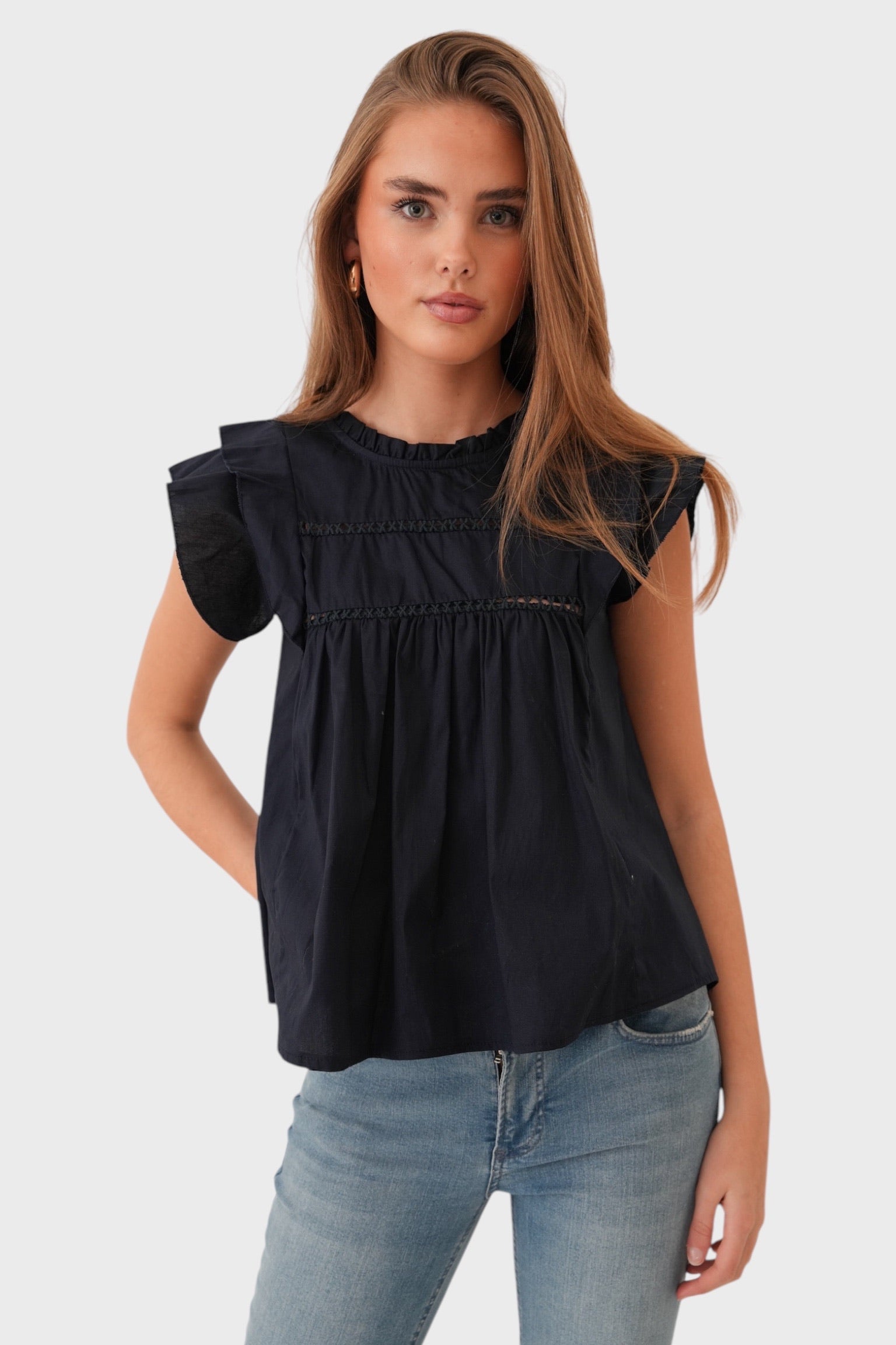 "Dreamy blouse" navy