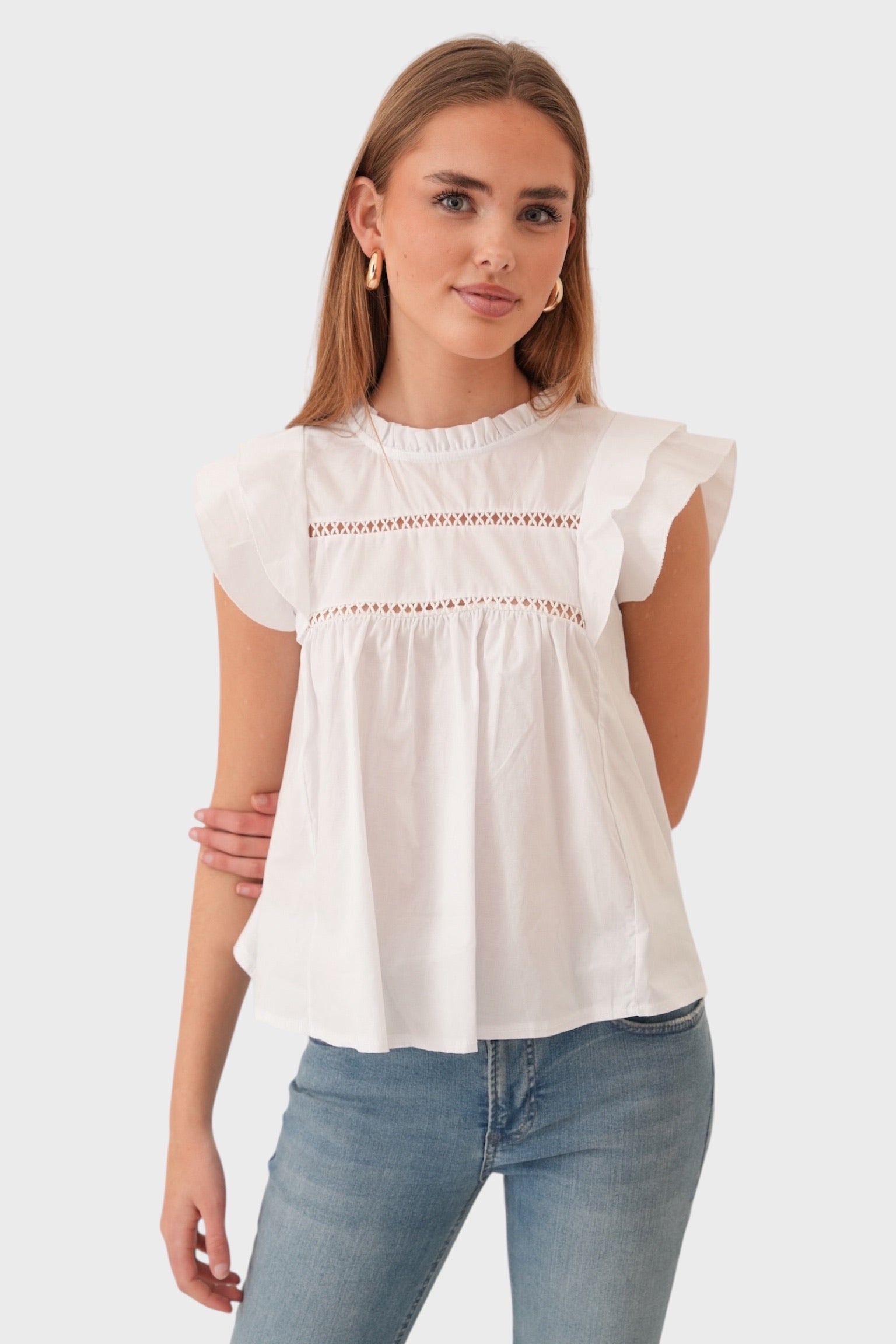 “Dreamy” blouse white