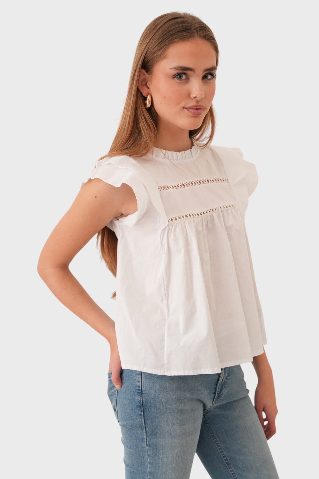 “Dreamy” blouse white