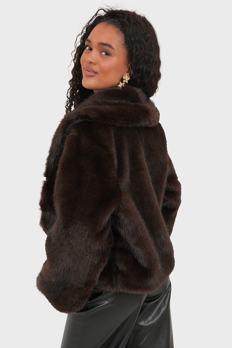 "Frankie" jacket brown