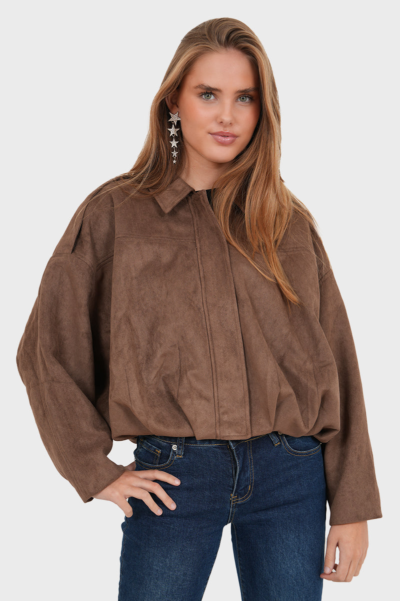 "Miami" jacket brown